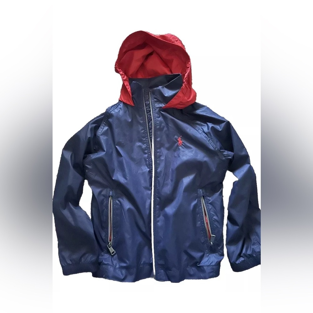 Polo by Ralph Lauren kids hooded rain jacket